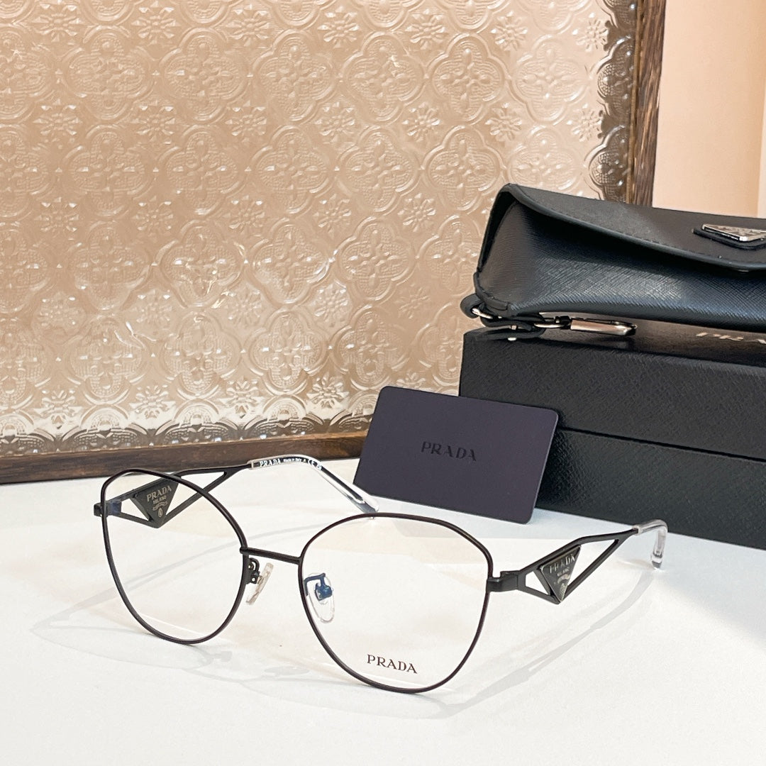 Frameless Metal Transparent Sunglasses