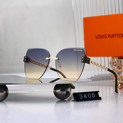 New Frameless Metal Sunglasses