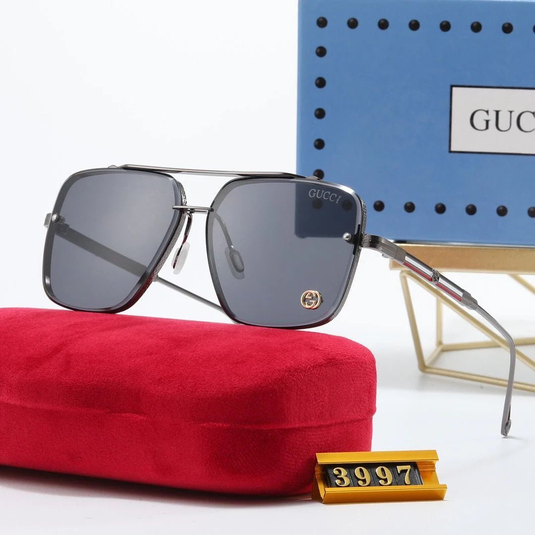 UV-protective travel glasses. trendy retro sunglasses