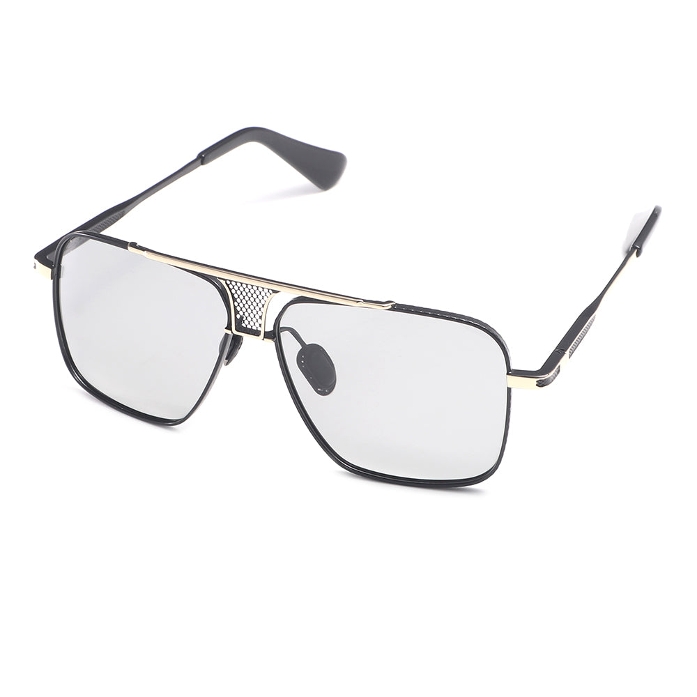 Dollger Square Aviator Metal Sunglasses