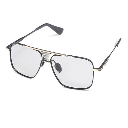 Dollger Square Aviator Metal Sunglasses
