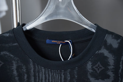 Corrugated texture printing t-shirt