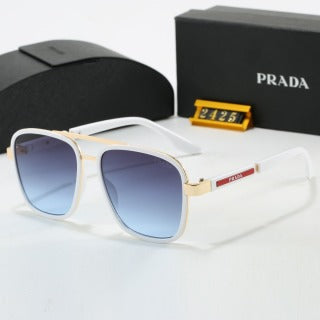 Two-tone metal sunglasses