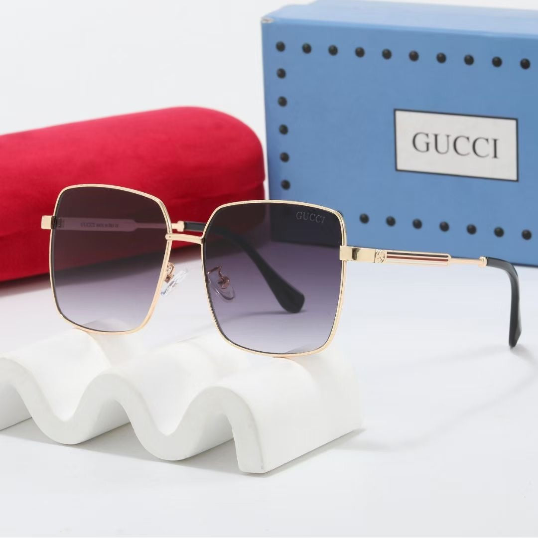 8 colors full frame gradient thin lens sunglasses