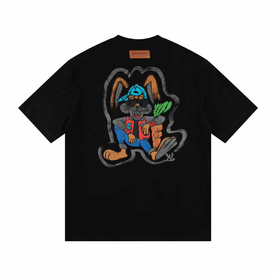 Artistic print t-shirt