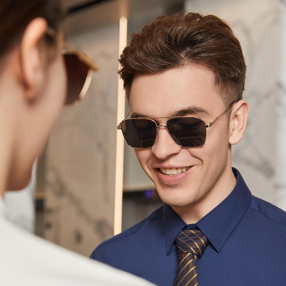 Dollger Square 90s Sunglasses