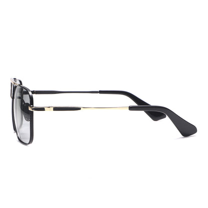 Dollger Square Aviator Metal Sunglasses
