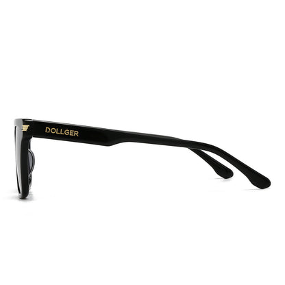 Dollger Square  Hipster Acetate Square Tinted Sunglasses