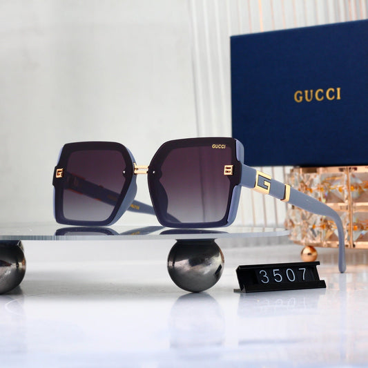 Full Frame Square Gradient Sunglasses