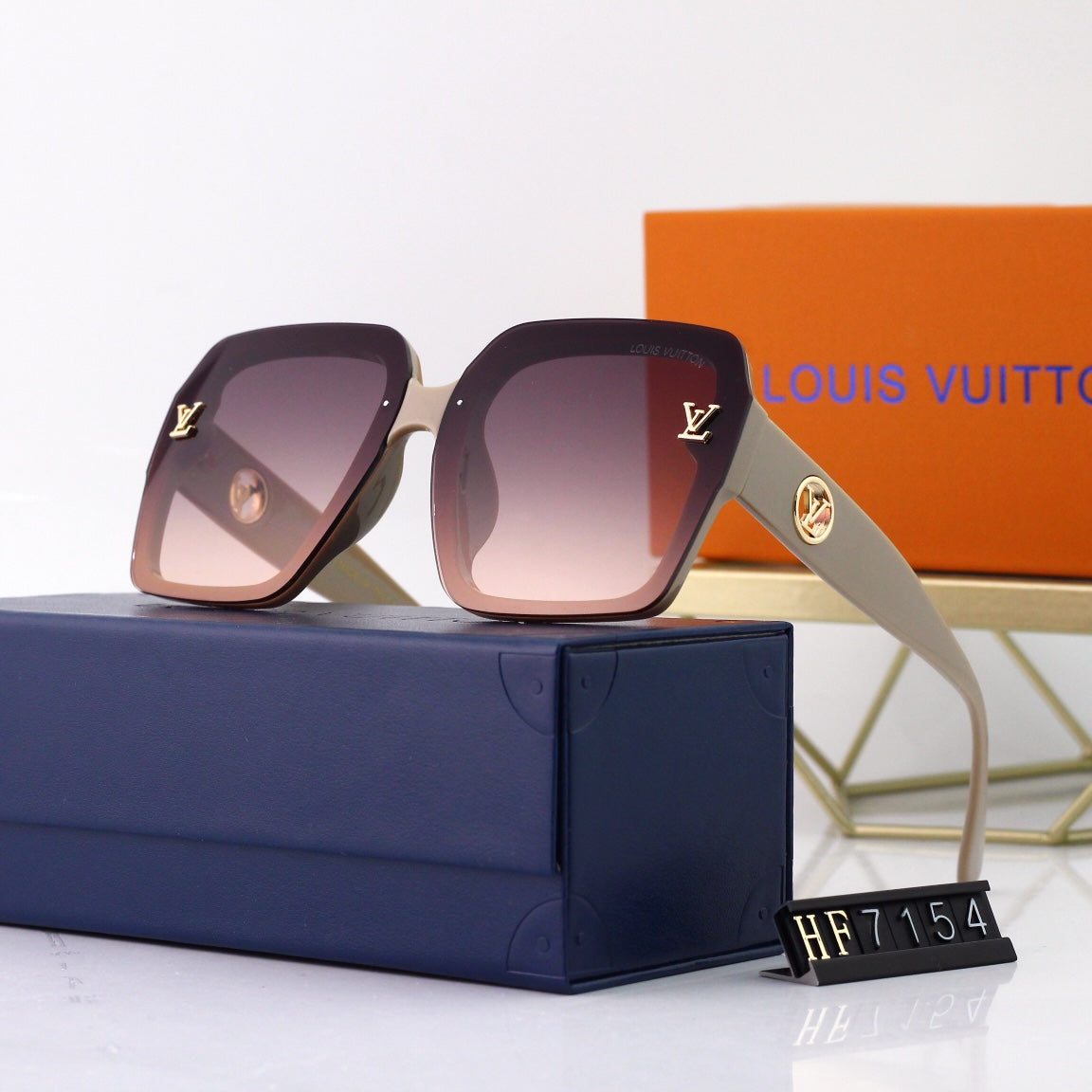 6-color ultra-light frame sunglasses 7154