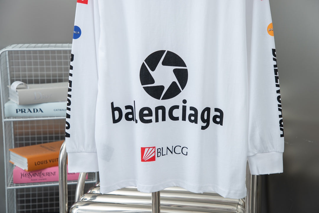 New printed long sleeve T-shirt