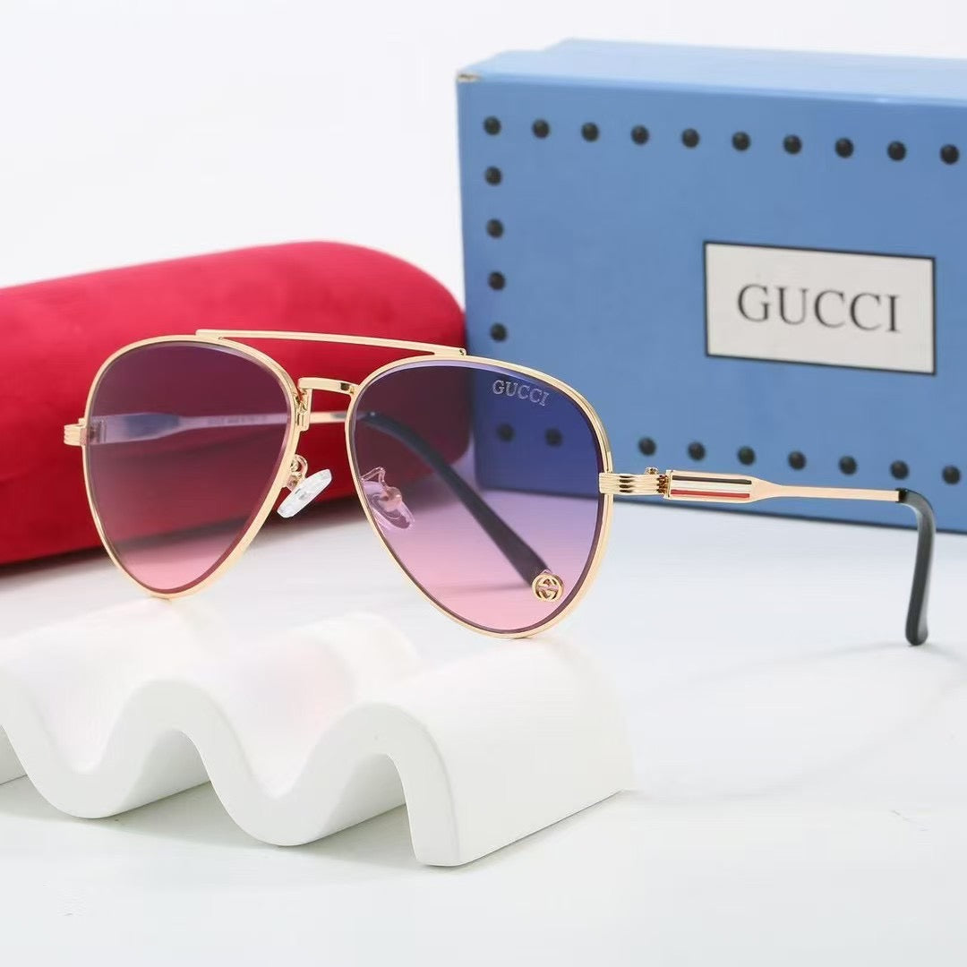 7 Colors Nylon Full Frame Metal Sunglasses