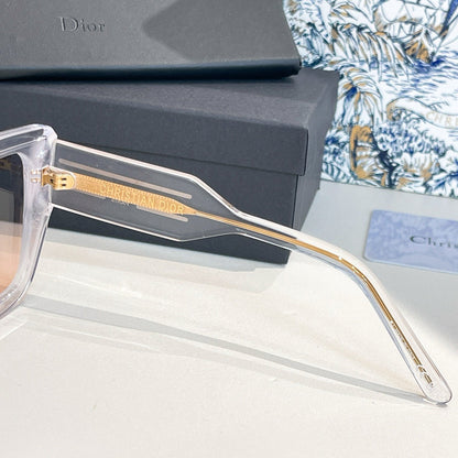 New full frame transparent high value sunglasses