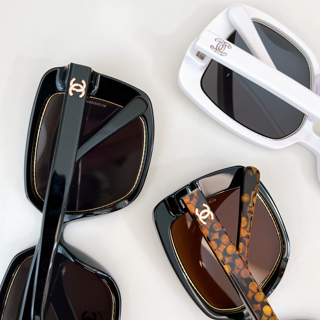 Square anti-glare sunglasses