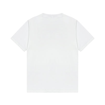 2025ss embroidered splicing t-shirt