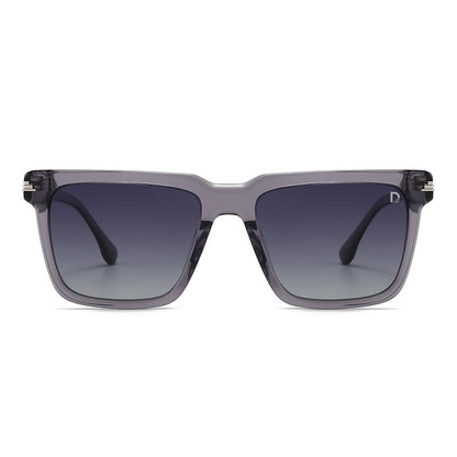 Dollger Square  Hipster Acetate Square Tinted Sunglasses