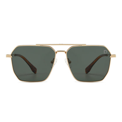 Dollger Retro-Vintage Aviator Tinted Sunglasses