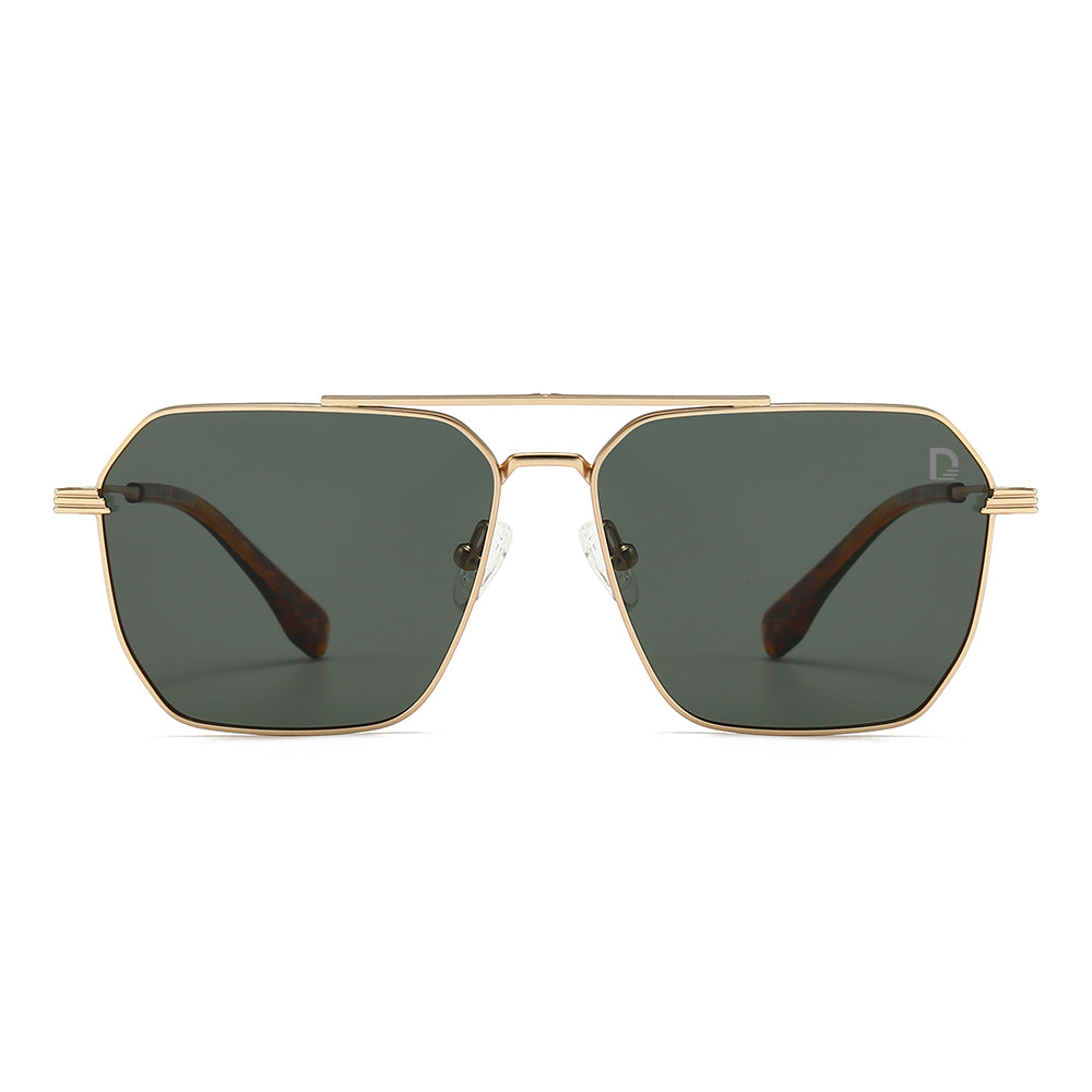 Dollger Retro-Vintage Aviator Tinted Sunglasses