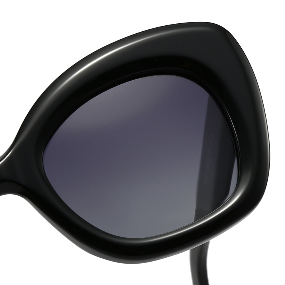 Dollger Oversized Acetate Butterfly Sunglasses