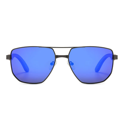 Dollger Wood Vintage Aviator Sunglasses