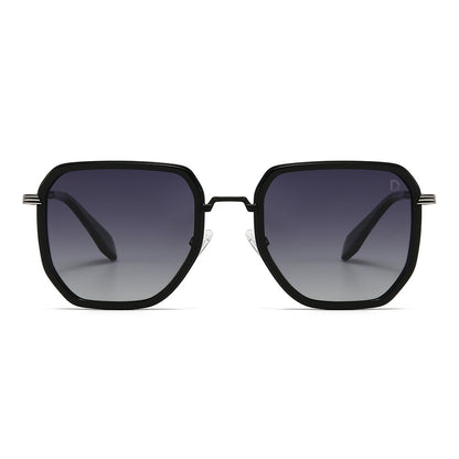 Dollger Retro Polygon Trendy Square Polarized Sunglasses