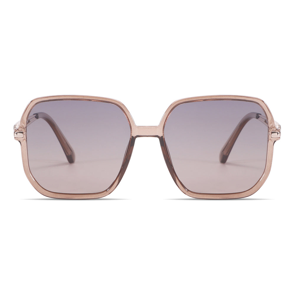 Dollger Oversized Lightweight Square Tinted Sunglasses