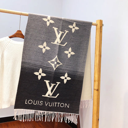 Gradient Cashmere Scarf