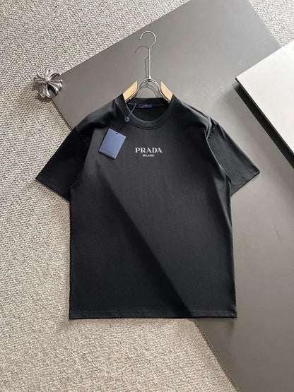 Simple style print t-shirt
