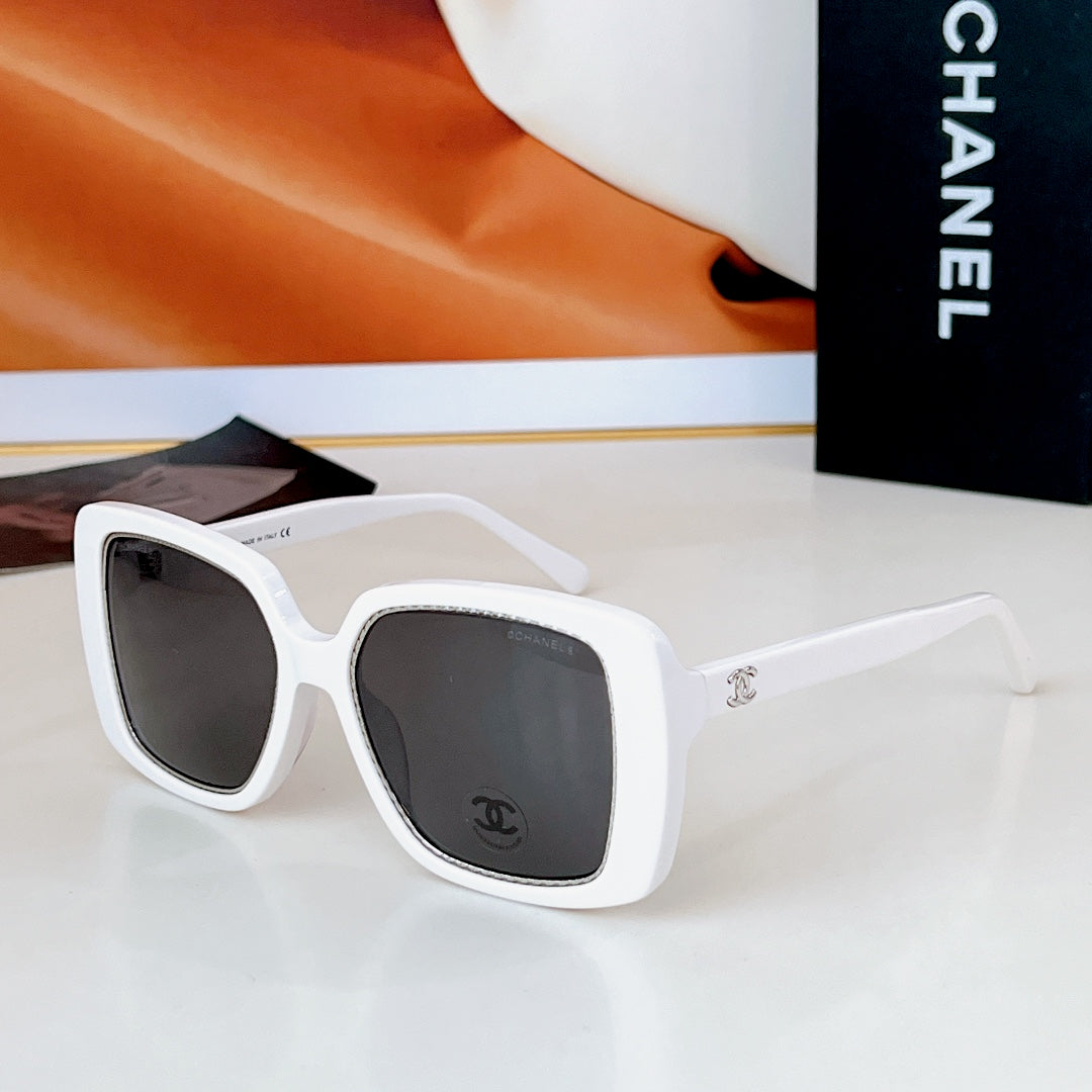 Square anti-glare sunglasses