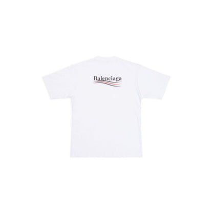 Classic round collar cotton embroidery t-shirt