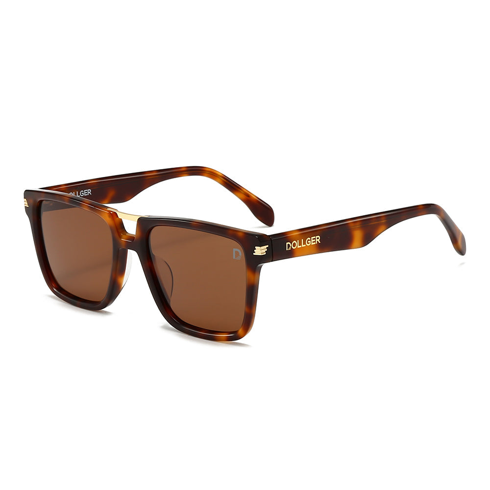Dollger Square Aviator Tinted Sunglasses