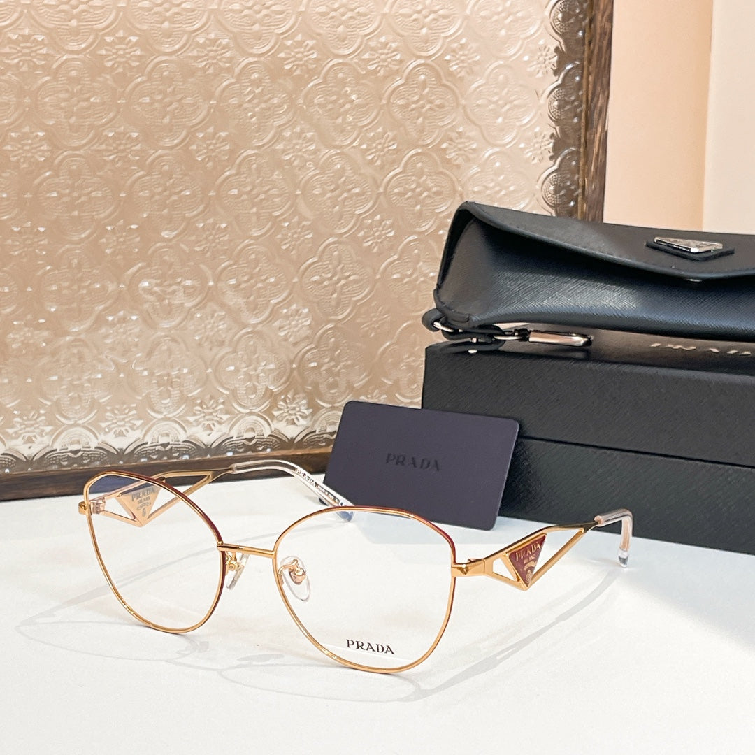 Frameless Metal Transparent Sunglasses