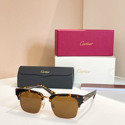 Half frame radiation proof sunglasses