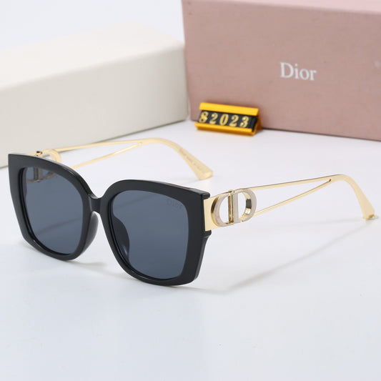 6 colors new style metal temple hot sunglasses 82023