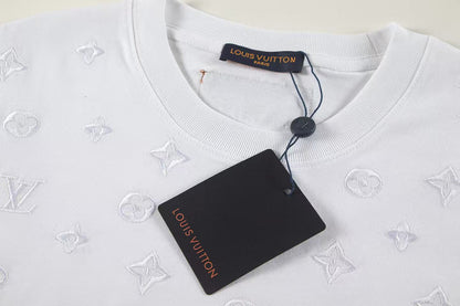New embroidery splicing t-shirt