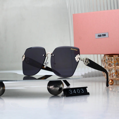 New Frameless Metal Sunglasses
