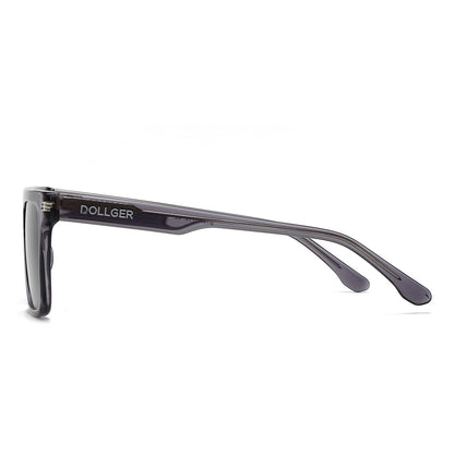Dollger Square  Hipster Acetate Square Tinted Sunglasses