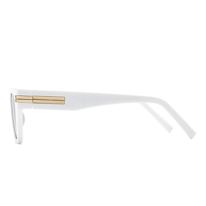 Dollger Thick Geek-Chic Geometric Tinted Sunglasses