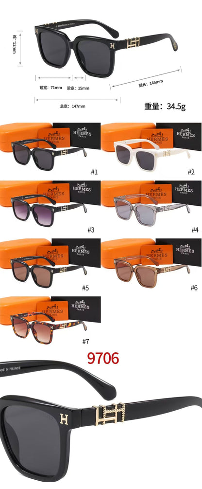 Various Colors Classic Sunglasses -5492