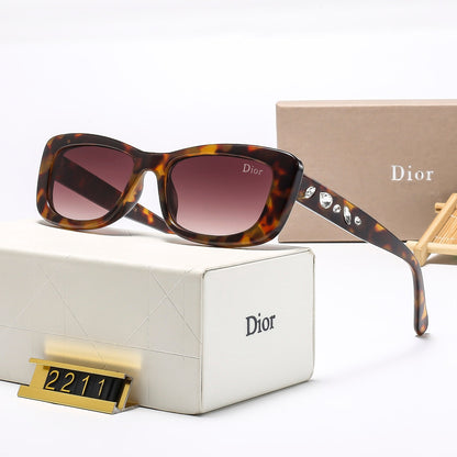 6 colors trendy HD lens sunglasses  2211