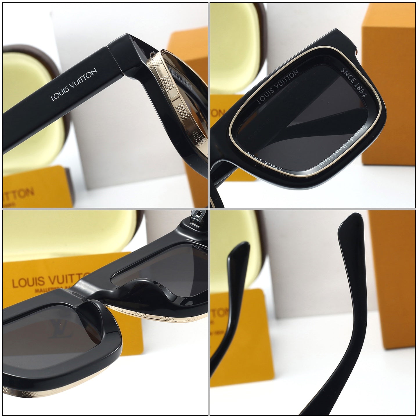 4-color UV-proof HD lenses, fashionable and versatile, super beautiful