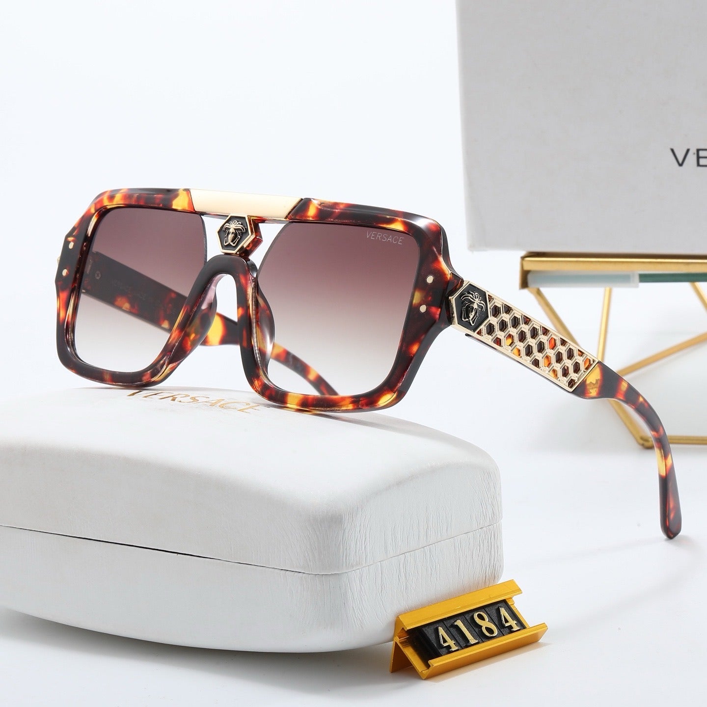 4 Colors High-End Fashion Sunglasses 4184