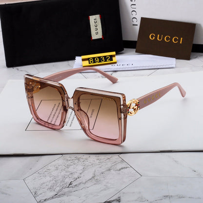 4 Colors Korean Style Large Accessories Fashion Sunglasses 8932