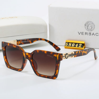 5 Color Trendy Square Frame Sunglasses  58042