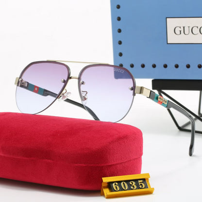 7 colors plain sunglasses 6035