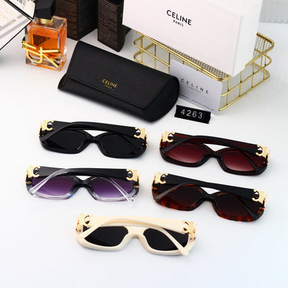 5 Color Trendy Fashion Sunglasses 4263