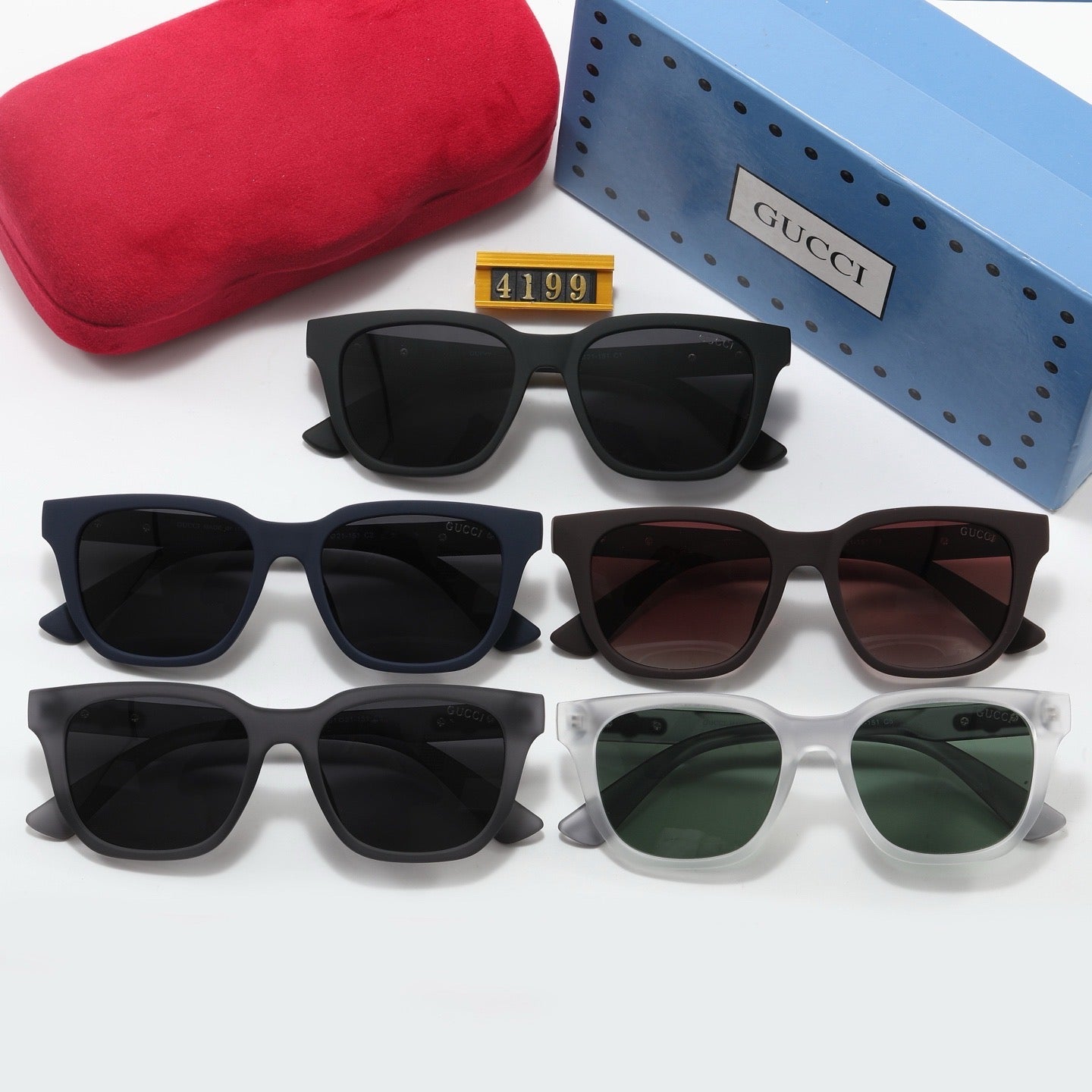5 colors of fashionable and popular sunglasses  4199