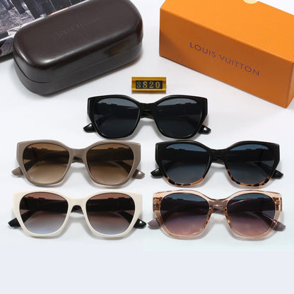 5-color Polaroid nylon HD lenses Full frame sunglasses 3820