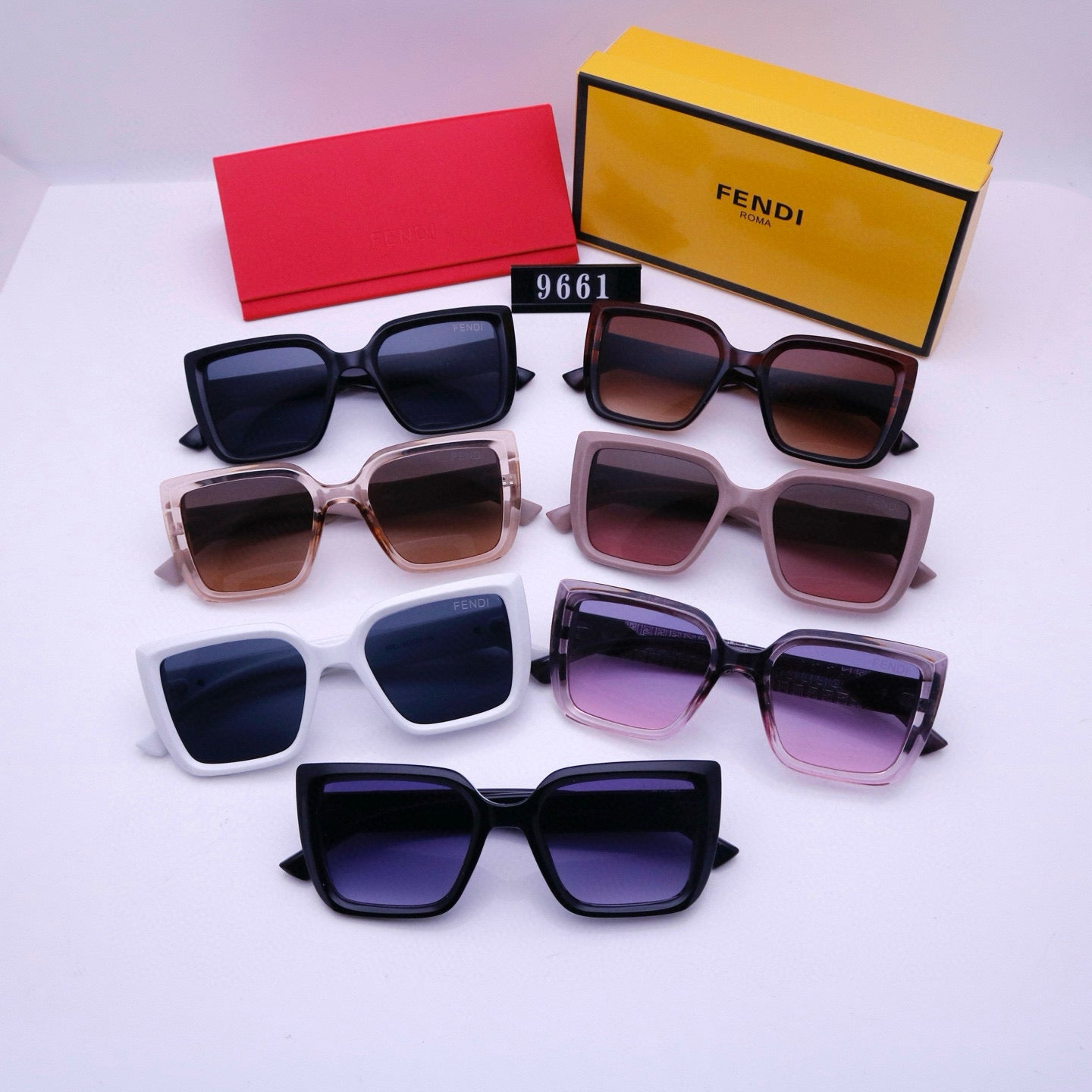 6 colors of fashionable and popular sunglasses  9661