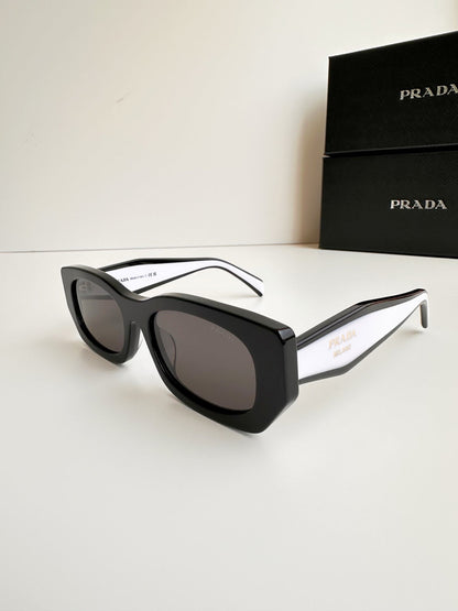 4 colors polygonal square frame sunglasses P00090